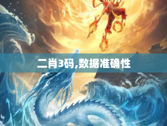 二肖3码,数据准确性