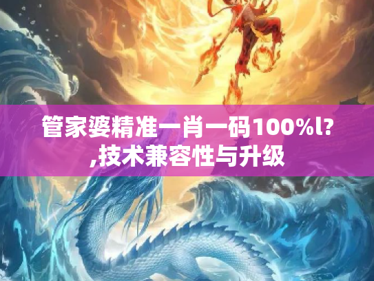 管家婆精准一肖一码100%l?,技术兼容性与升级