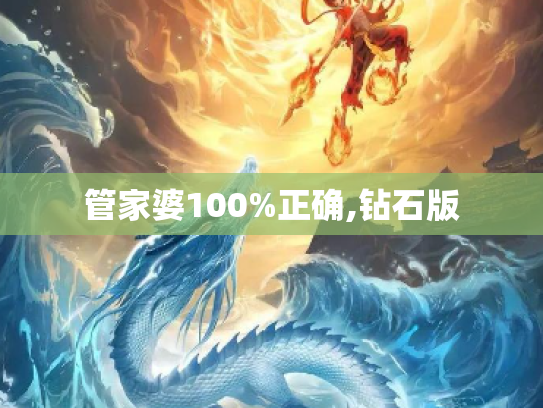 管家婆100%正确,钻石版