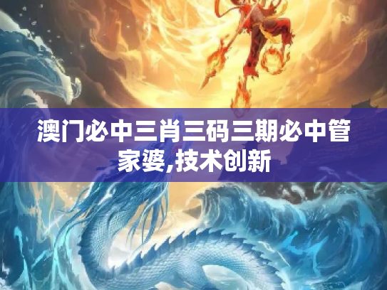 澳门必中三肖三码三期必中管家婆,技术创新